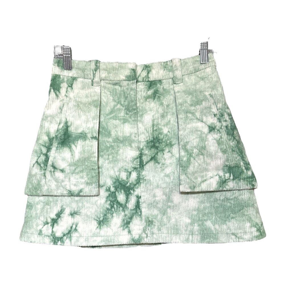 Baum Und Pferdgarten Tie Dye Corduroy Mini Skirt NWOT Waist 28” EU 36 $229